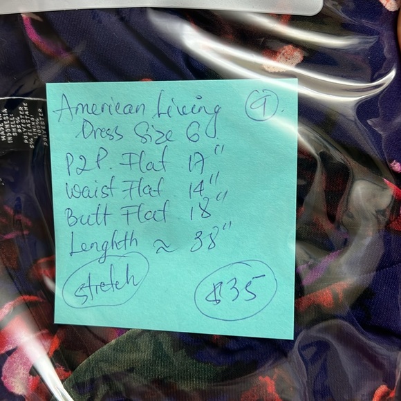 Stretchy, beautiful, multiple colored dress - Picture 9 of 9